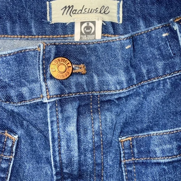 Madewell wide leg denim - dark wash - Picture 2 of 3